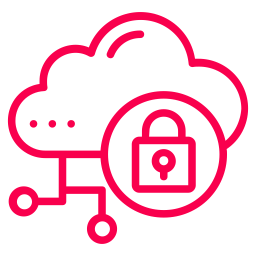 Intelligent Cloud Security Icon